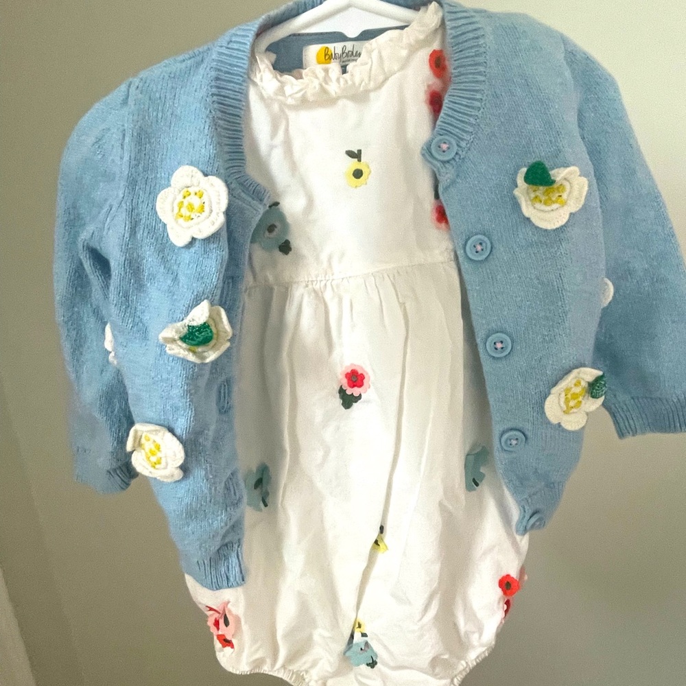 COPY - Mini Boden Spring romper